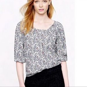 Jcrew Liberty Fabric Blouse